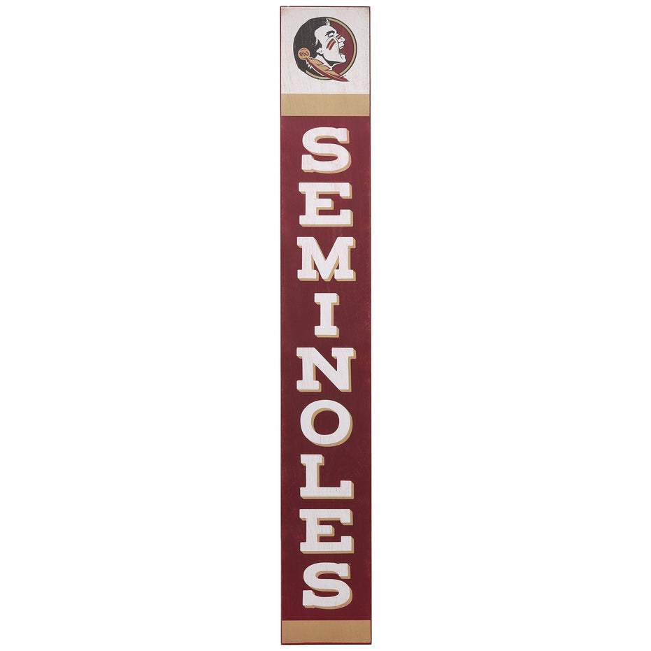 Florida State Seminoles - Vertical Wood Wall Decor