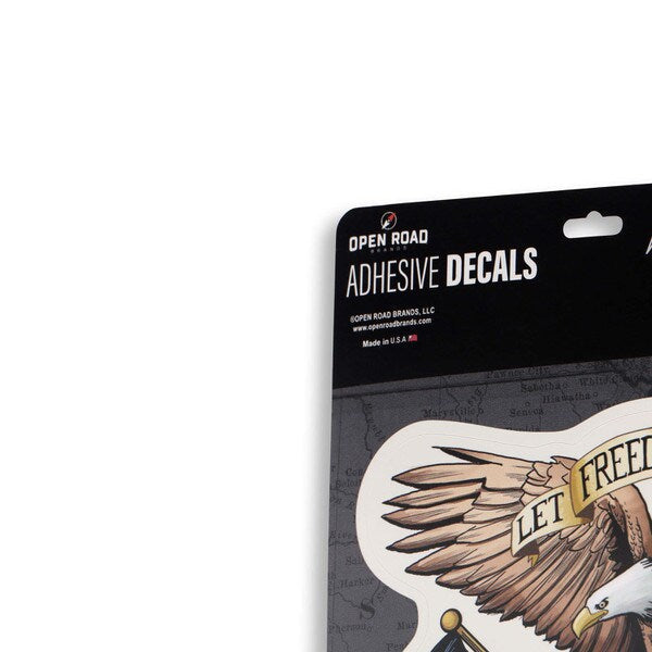 Open Road Brands: American Eagle Let Freedom Soar Adhesive Decal