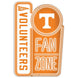 Tennessee Volunteers - Fan Zone X-Metal Sign