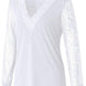 Full Size Lace Detail V-Neck Long Sleeve Blouse