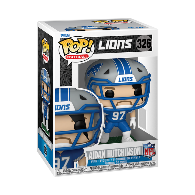 Funko POP! NFL: Detroit Lions - Aiden Hutchinson Vinyl Figure