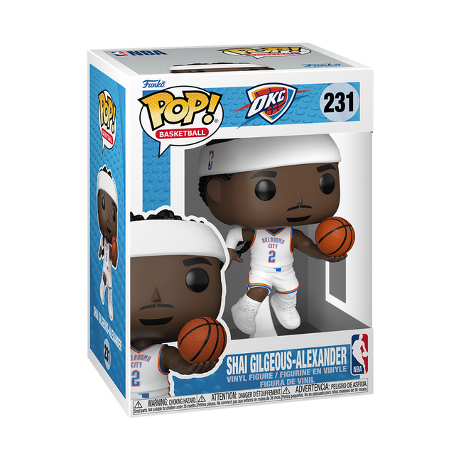 Funko POP! NBA: Oklahoma City Thunder - Shai Gilgeous-Alexander (Association Edition Jersey) Vinyl Figure