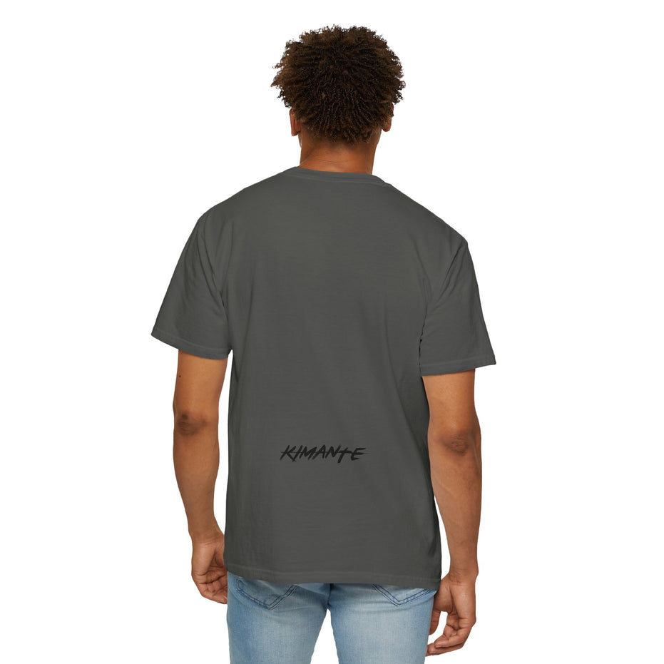 "I Just Work Here...🥴" Kimante Unisex Garment-Dyed T-shirt