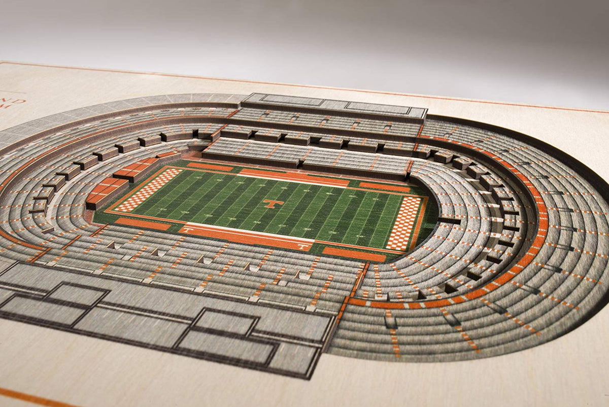 Tennessee Volunteers - Neyland Stadium 3D Replica