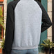 Perfee Contrast Textured Long Sleeve Sweatshirt