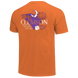 Clemson Tigers - NCAA Lined State & School Elements Comfort Color T-Shirt