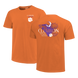 Clemson Tigers - NCAA Lined State & School Elements Comfort Color T-Shirt