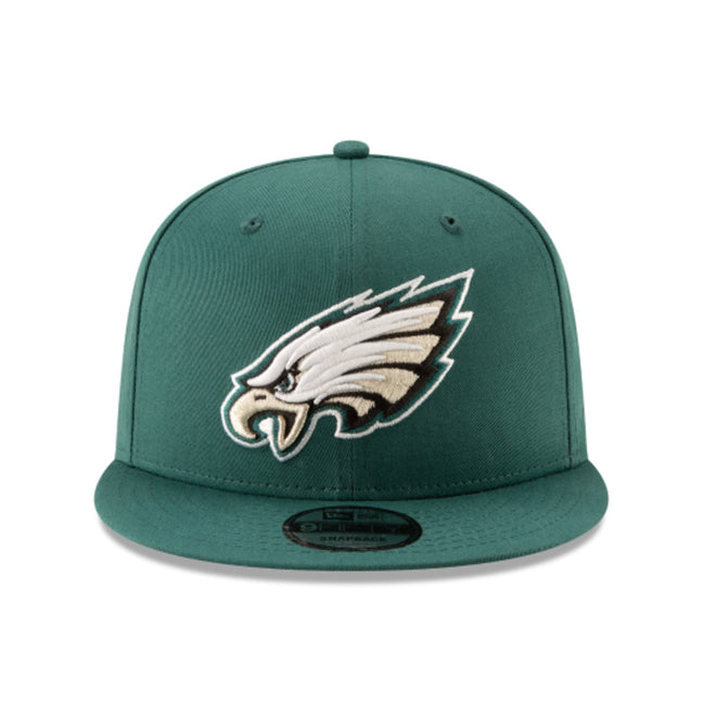 Philadelphia Eagles - Midnight Green Basic 9Fifty Adjustable Snapback Hat, New Era