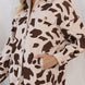 Cow Print Button Up Corduroy Shacket