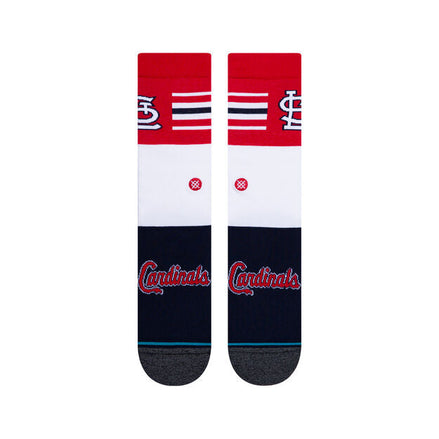 St. Louis Cardinals - MLB Stance STL Color Diamond Collection Socks