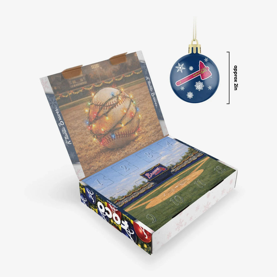 Atlanta Braves - MLB Ornament Set Advent Calendar