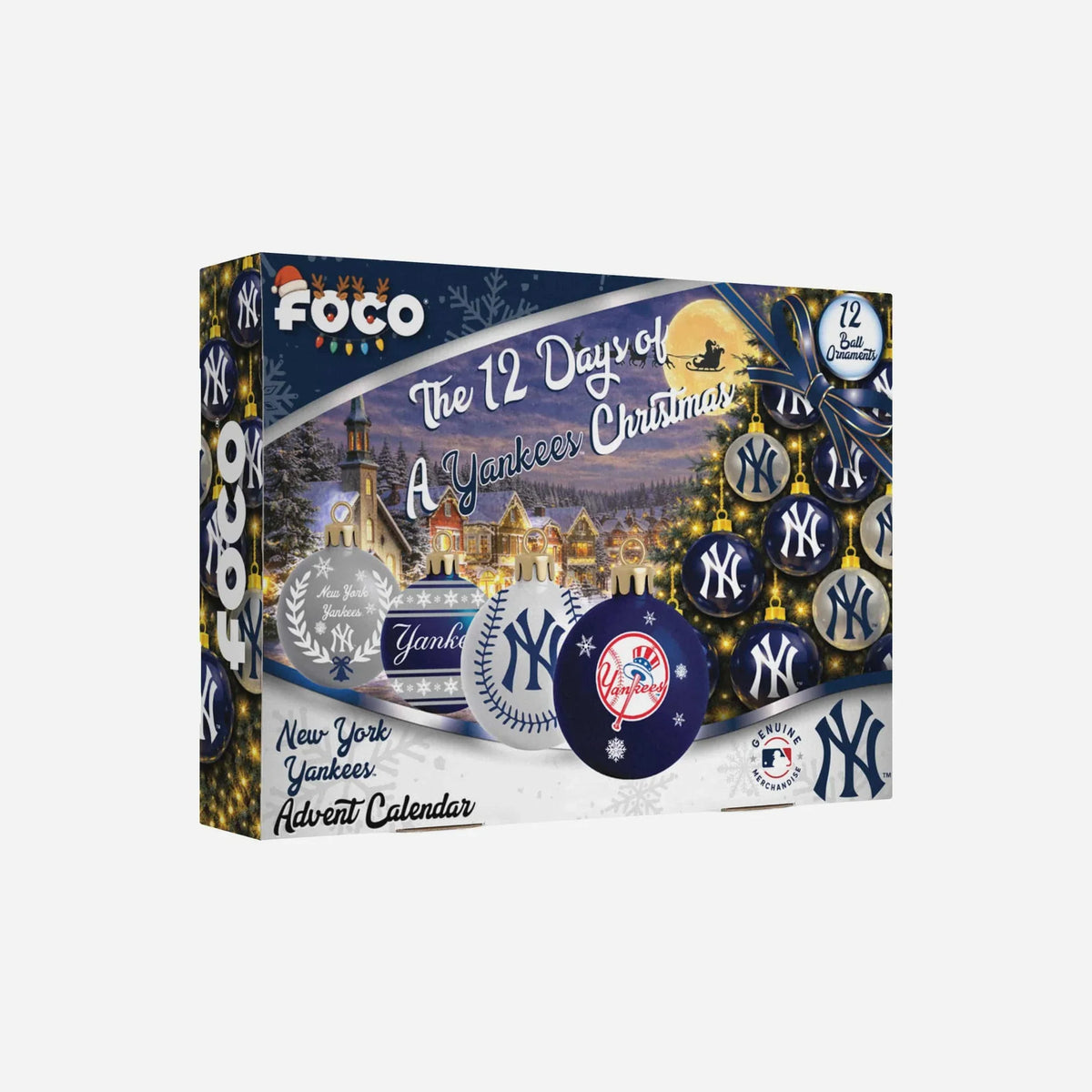 New York Yankees - MLB Ornament Set Advent Calendar
