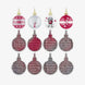 Alabama Crimson Tide - NCAA Ornament Set Advent Calendar