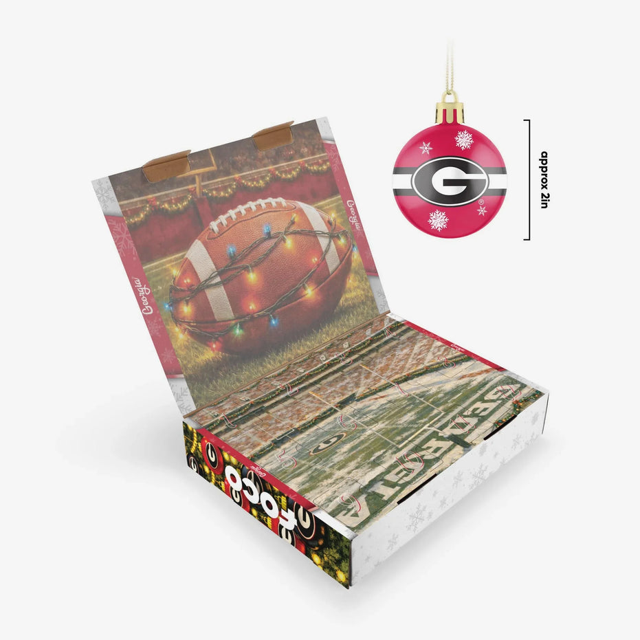Georgia Bulldogs - NCAA Ornament Set Advent Calendar (Copy)