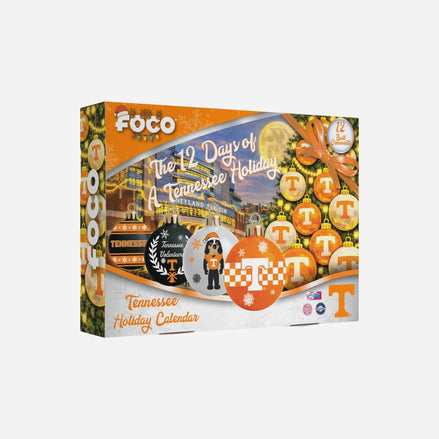 Tennessee Volunteers - NCAA Ornament Set Advent Calendar