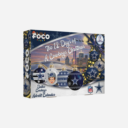 Dallas Cowboys - NFL Ornament Set Advent Calendar