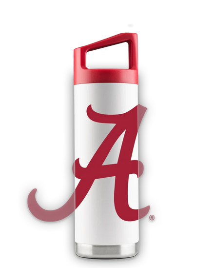 Alabama Crimson Tide - White Youth 16oz Stainless Steel Tumbler