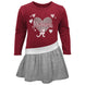 Alabama Crimson Tide - NCAA Toddler Heart to Heart Tunic Dress