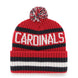 St. Louis Cardinals - Red Bereing Cuff Knit Beanie With Pom, 47 Brand