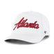 Atlanta Braves - White Overhand Hitch Hat, 47 Brand