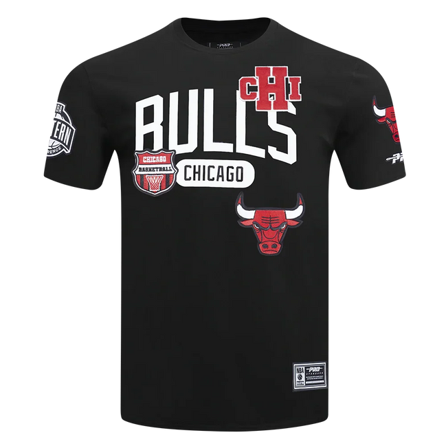 Chicago Bulls - NBA Letterman Men's Short Sleeve T-Shirt