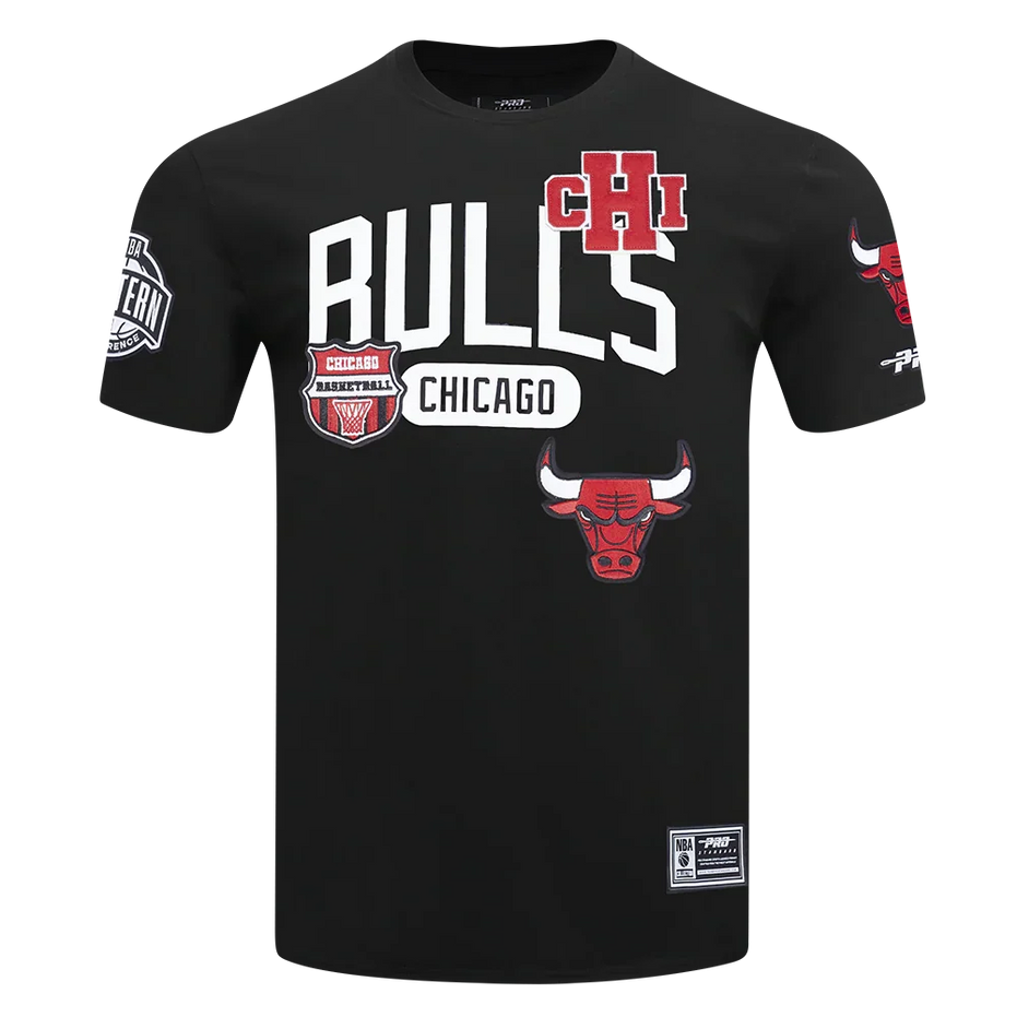 Chicago Bulls - NBA Letterman Men's Short Sleeve T-Shirt