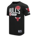 Chicago Bulls - NBA Letterman Men's Short Sleeve T-Shirt