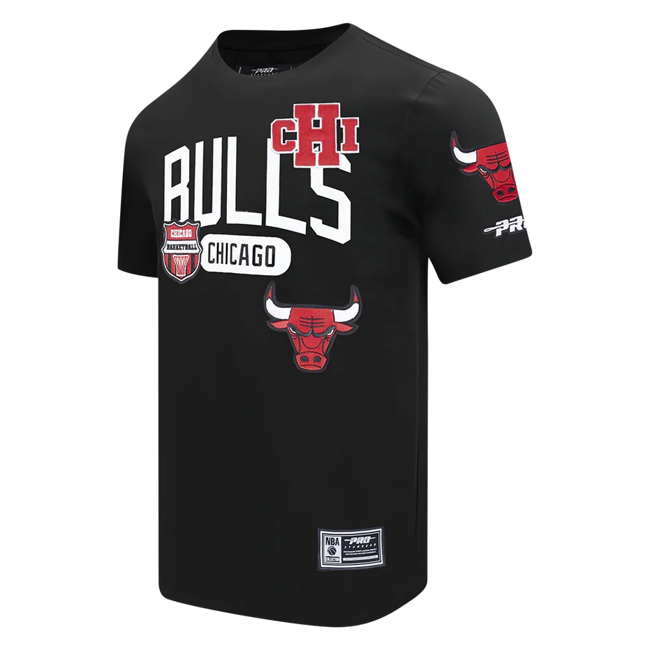 Chicago Bulls - NBA Letterman Men's Short Sleeve T-Shirt