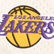 Los Angeles Lakers - NBA Roses Mesh Button Down Shirt