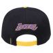 Los Angeles Lakers - NBA Old English Black Snapback Hat
