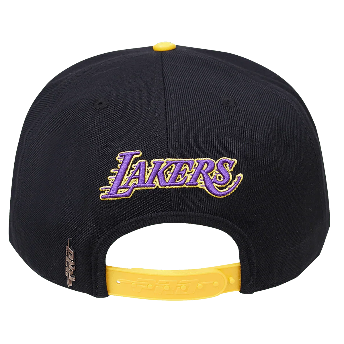 Los Angeles Lakers - NBA Old English Black Snapback Hat