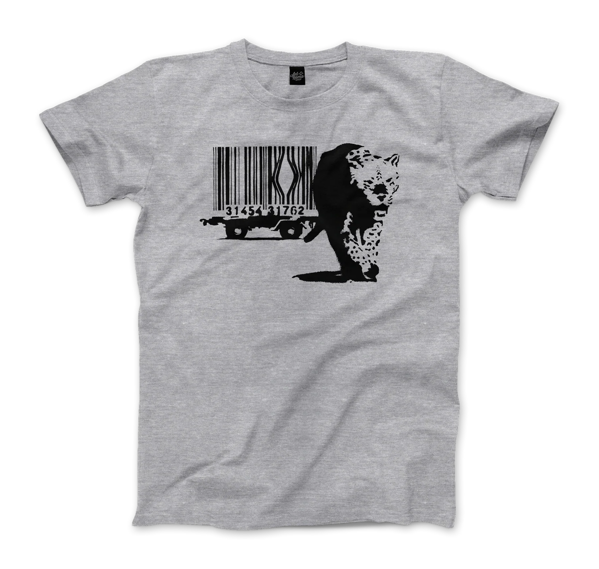Banksy Barcode (Animal Rights) Street Art T-Shirt