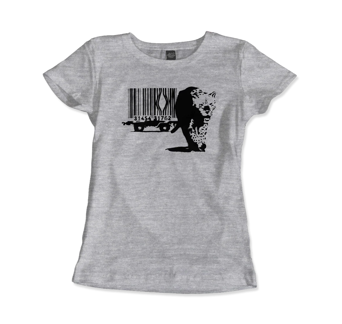 Banksy Barcode (Animal Rights) Street Art T-Shirt