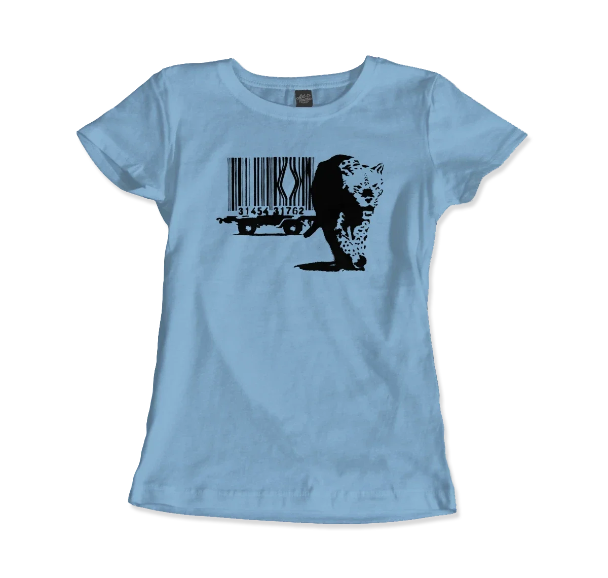 Banksy Barcode (Animal Rights) Street Art T-Shirt