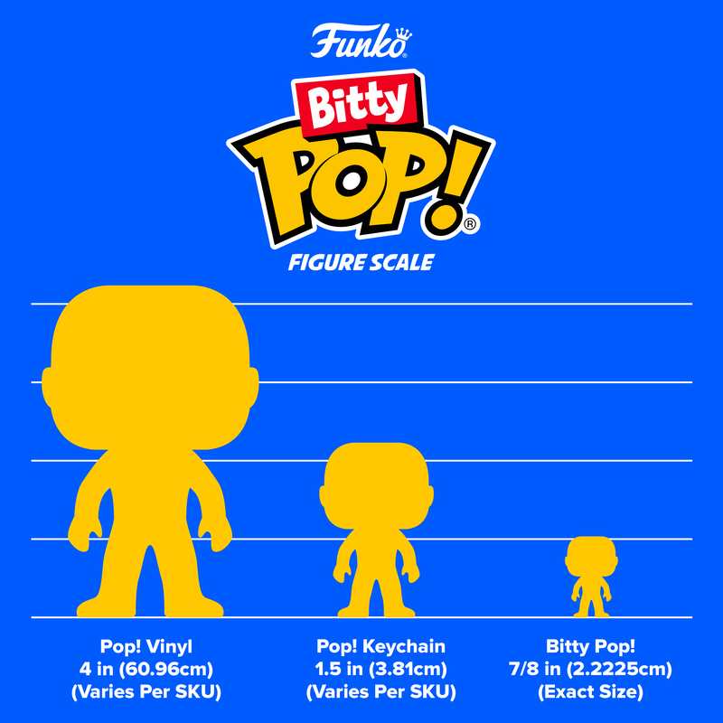 Funko Pop! Bitty Singles: NFL Characters S1 1pc Mystery Figure