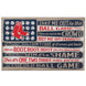 Boston Red Sox - Canvas Flag Wall Art