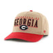 Georgia Bulldogs - City Line Khaki Hitch RF Hat, 47 Brand