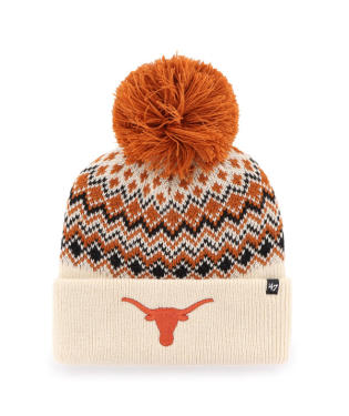 Texas Longhorns Natural Elsa 47 Cuff Knit