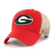 Georgia Bulldogs - Red Flagship Wash MVP Hat, 47 Brand