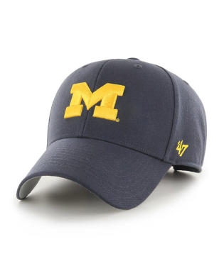 Michigan Wolverines - Navy MVP Hat, 47 Brand