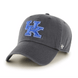 Kentucky Wildcats - Charcoal Clean Up Hat, 47 Brand