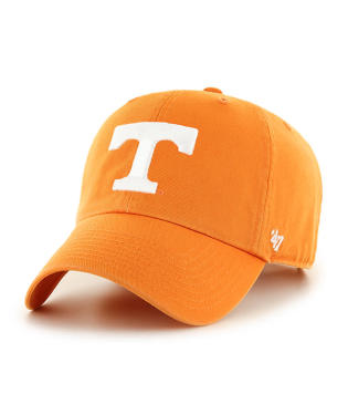 Tennessee Volunteers - Youth Vibrant Orange Clean Up Hat, 47 Brand