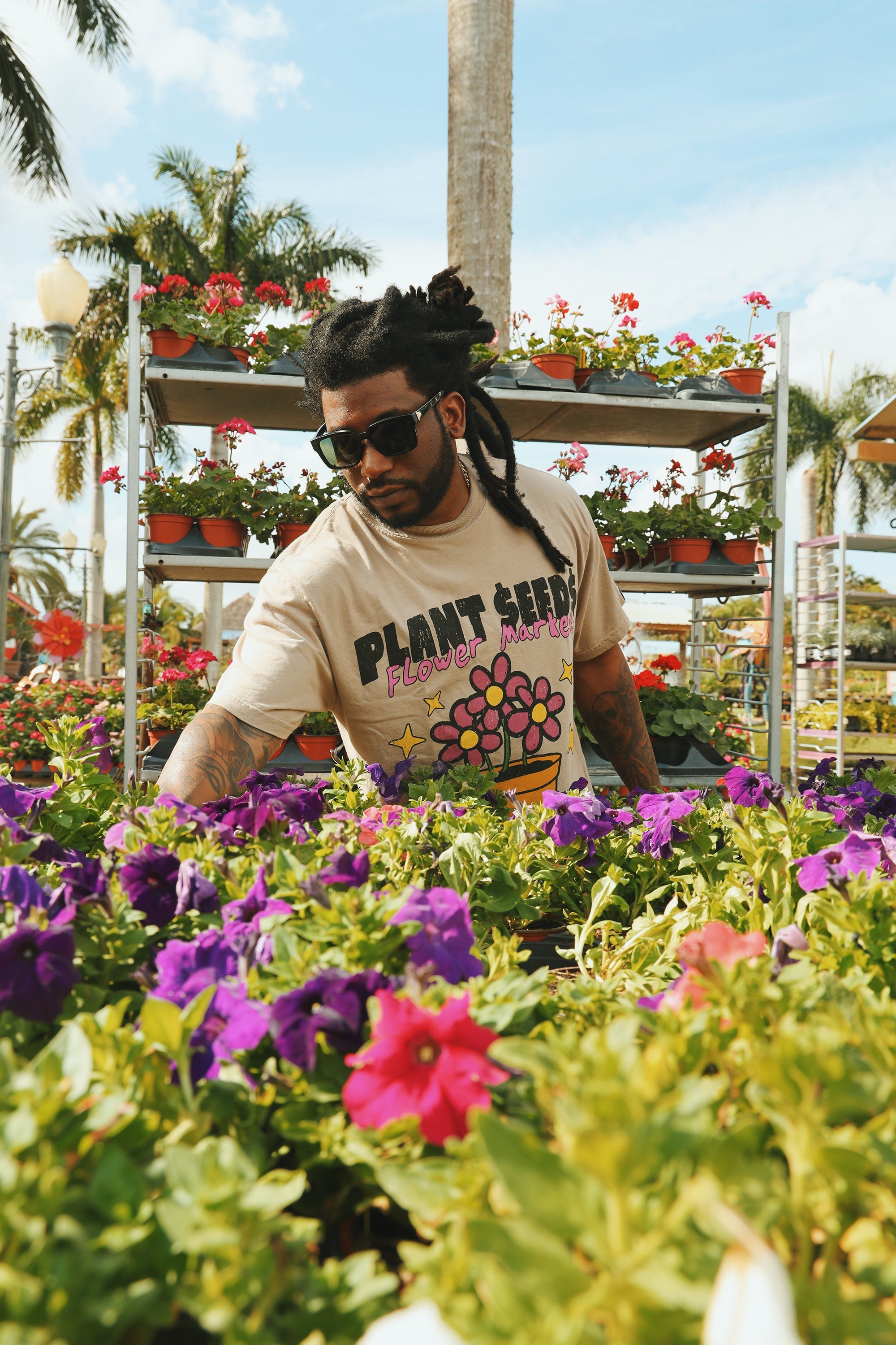 Flower Market T-Shirt