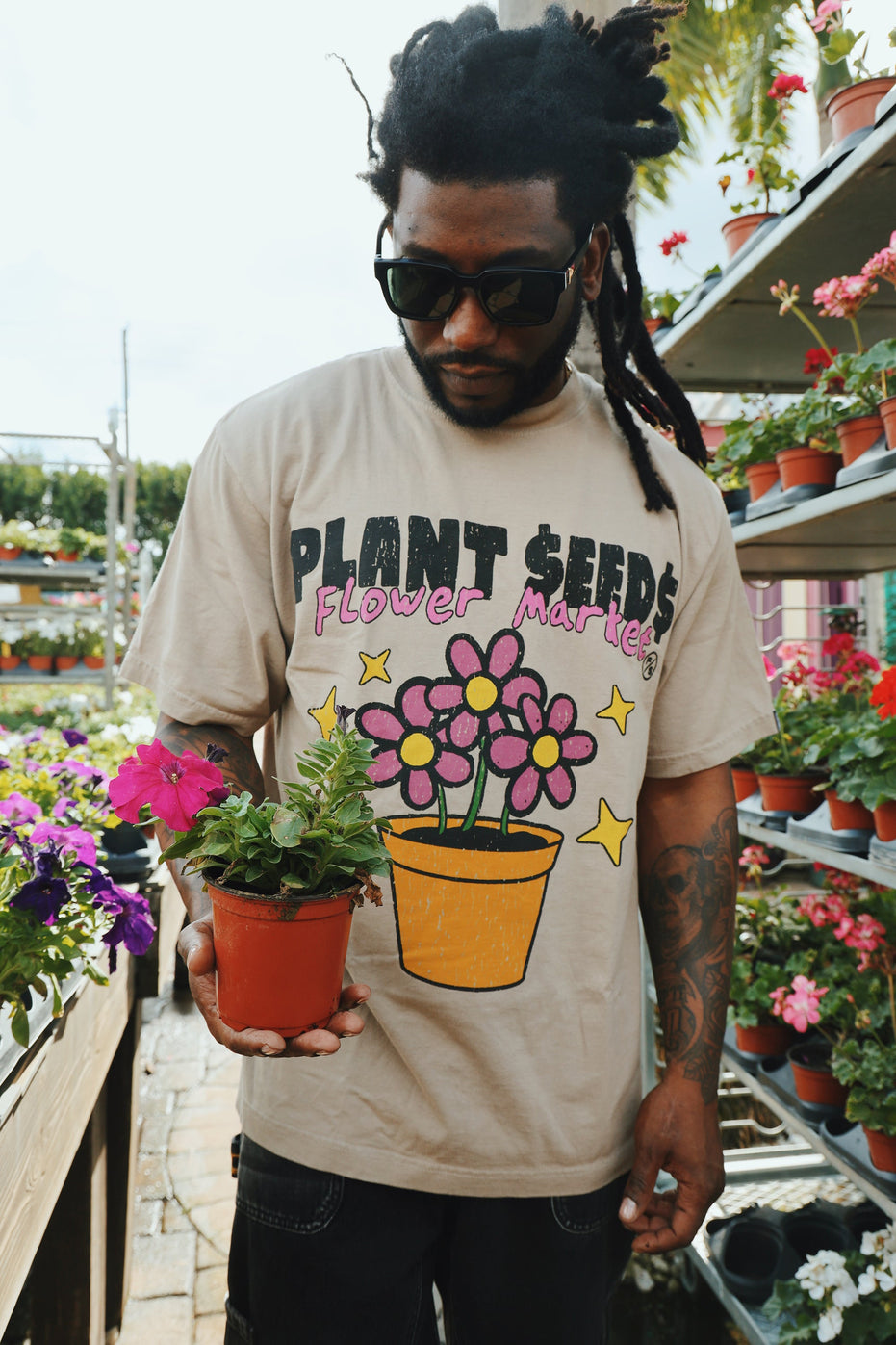 Flower Market T-Shirt