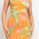 Scoop Tropical Print Maxi Dress