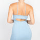 Front Button Cami Denim Dress