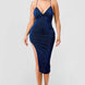 Metallic Glitter Sweetheart Dress