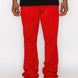 Solid Flare Stacked Track Pants