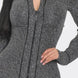 Mock Neck Long Sleeve Mini Dress