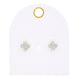 Dainty Moroccan Shape Post Earring